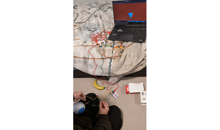 Here's my activity 2 formstorming that I worked on with Mikaela and Tanzeel. We experimented with fruits, jewelry, random objects that were conductive and made some non conductive objects conductive using copper tape or water.