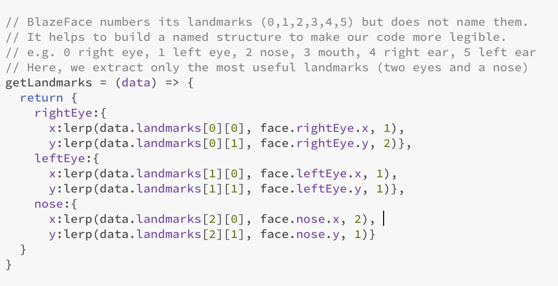 Exploration and experimentation with blazeface p5.js.
